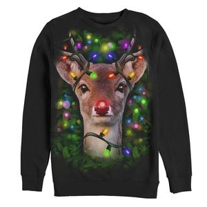 Light up reindeer sweater